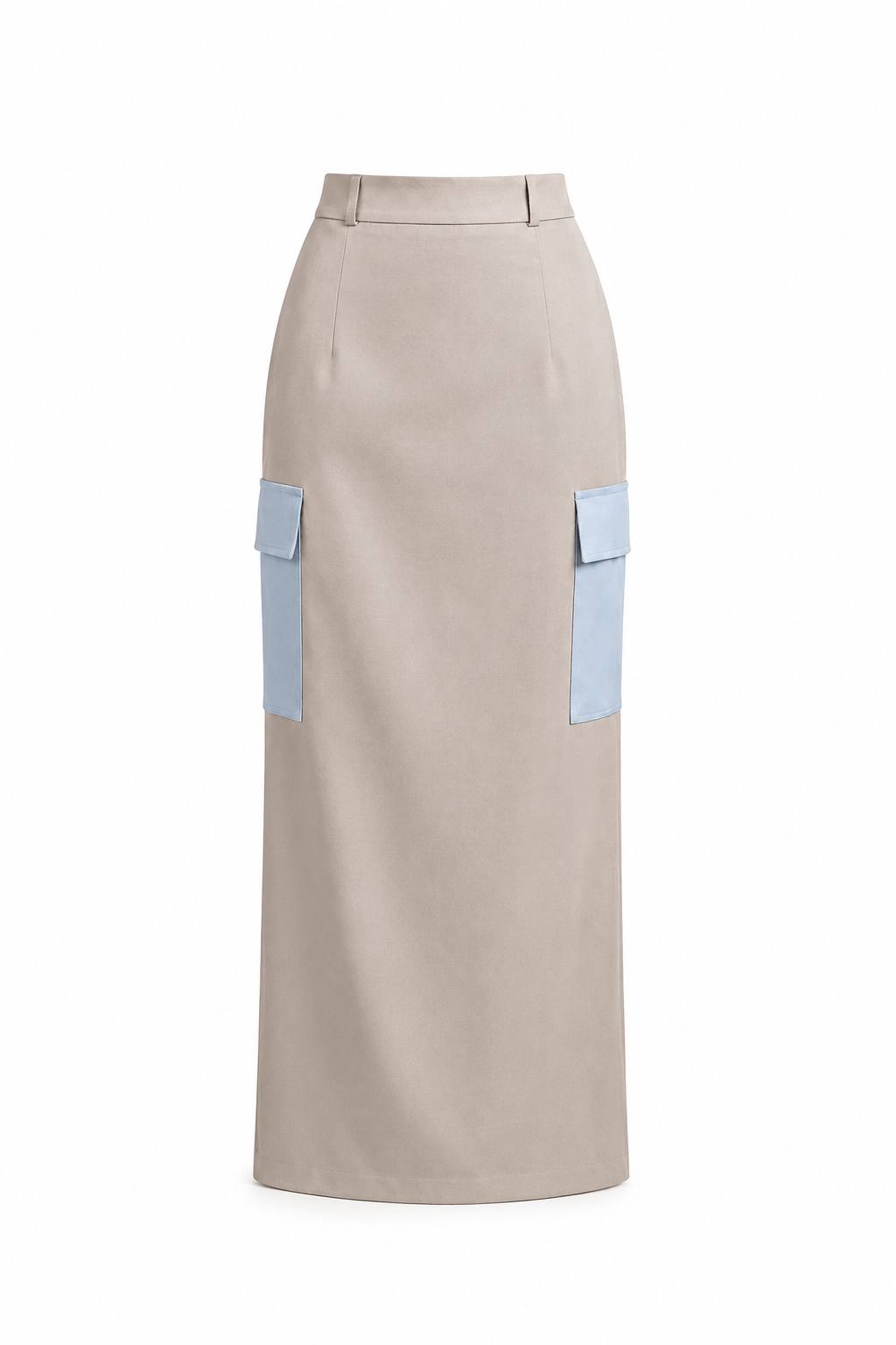 ICONIC CARGO SKIRT IN SAND