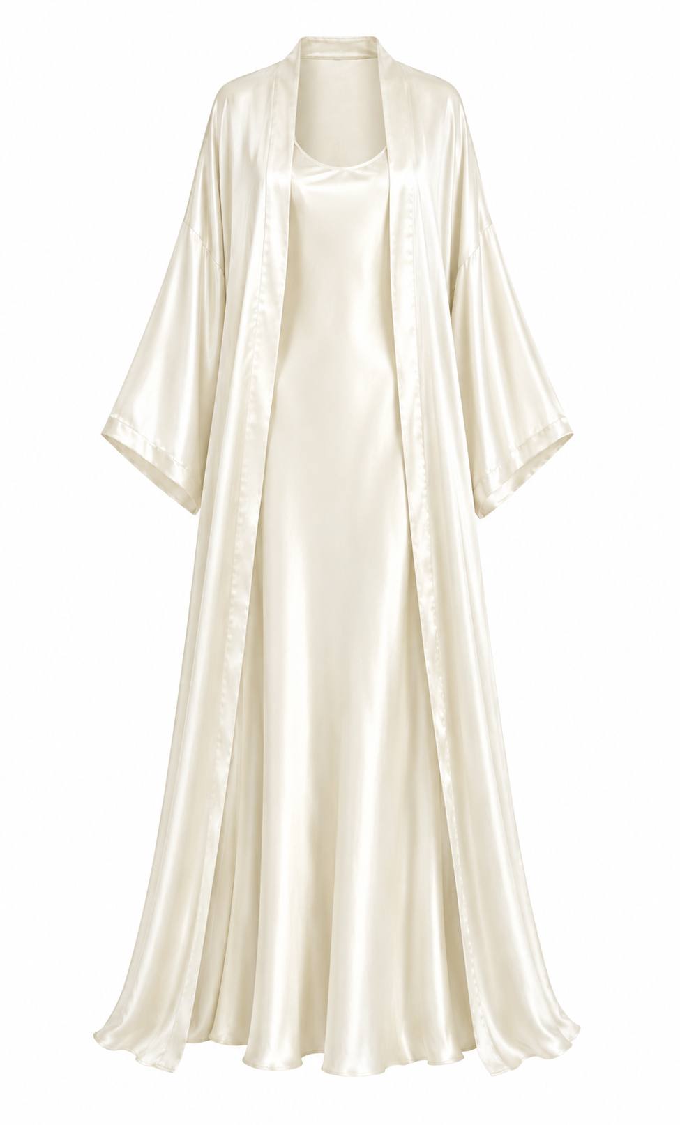 LONG SILK CARDIGAN