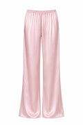 SILK PANTS DUSTY ROSE