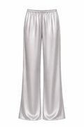 SILK PANTS IN GREY