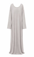 "COMFY" DRESS IN SOFT GREY