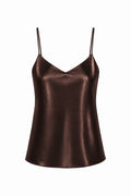 "FAV" TOP IN CHOCO BROWN