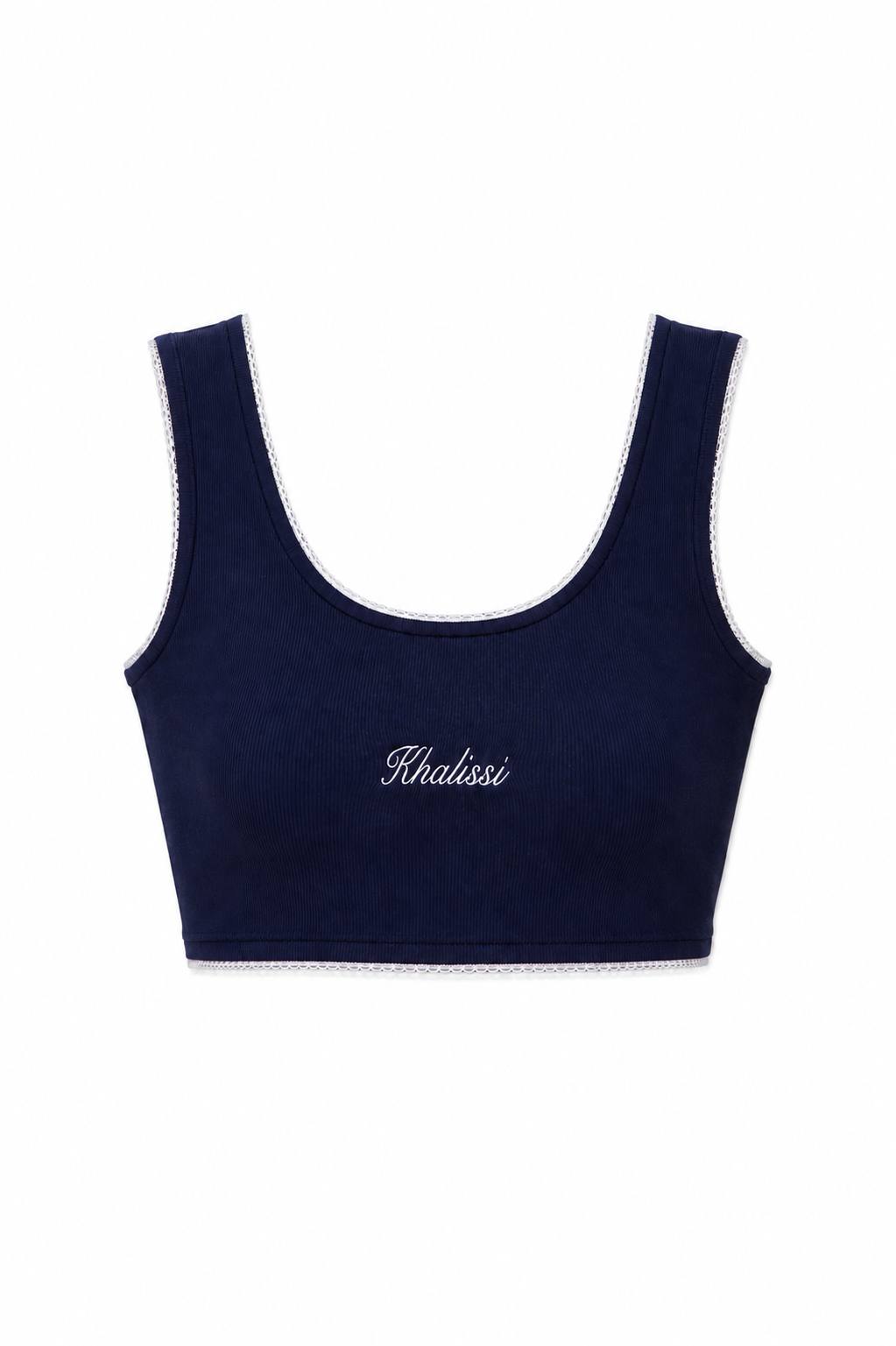 KHALISSI TOP IN DEEP BLUE